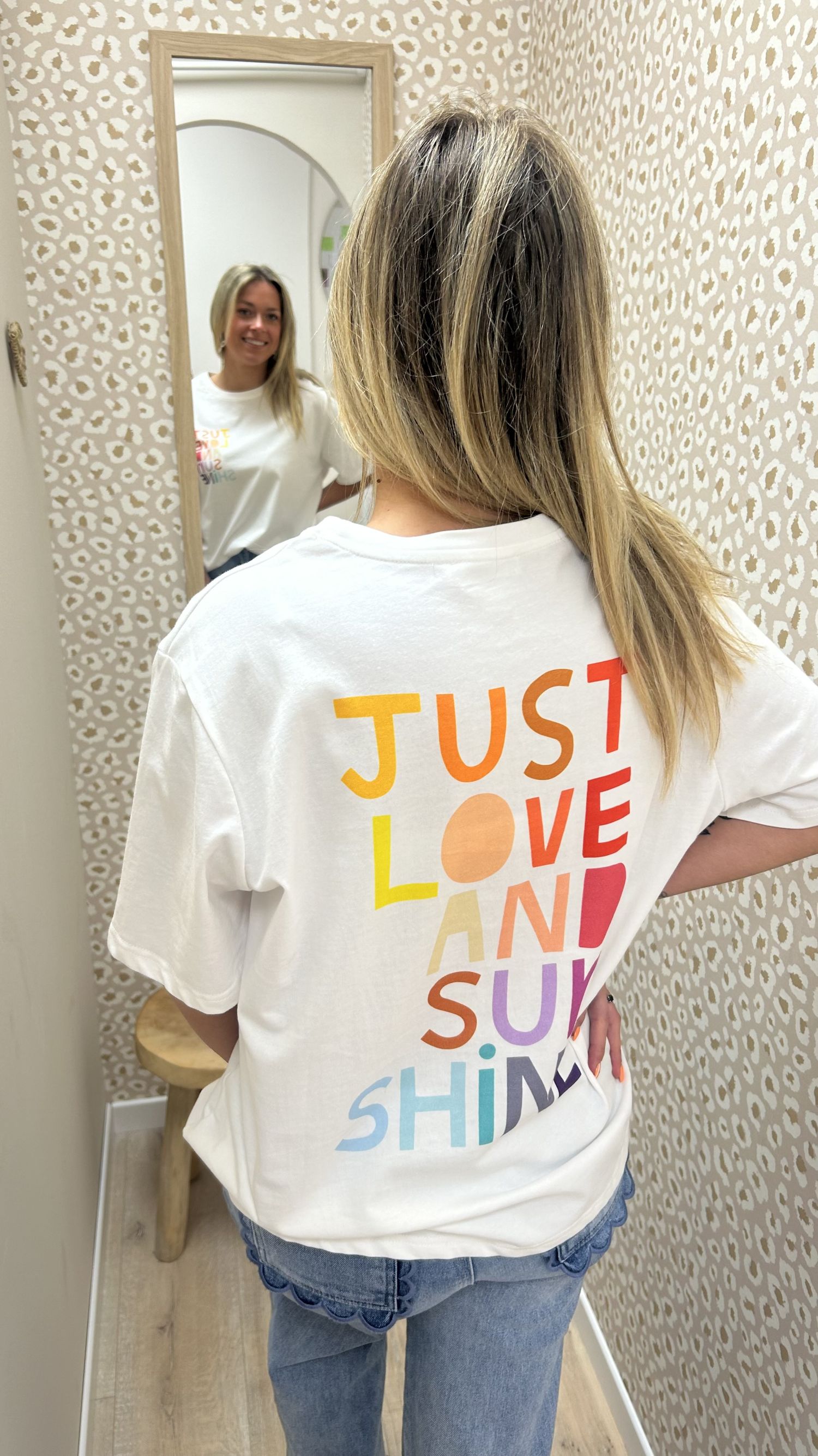 Tee shirt love & sunshine