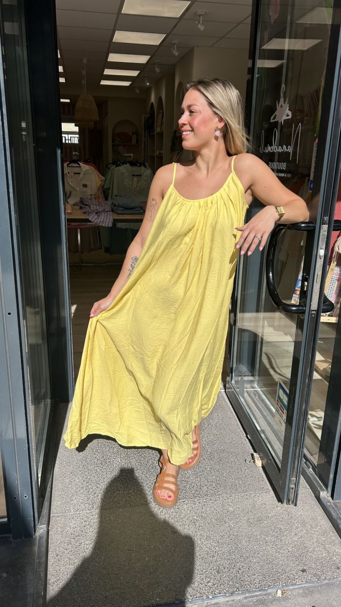 Robe longue fluide 
